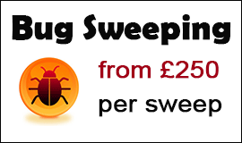 Bug Sweeping Cost in Chippenham